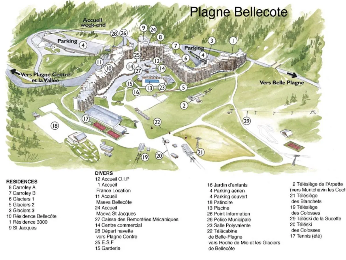 Appartement Renove Et Tout Confort Au Coeur De La Station - Fr-1-181-906 La Plagne 0*,  France